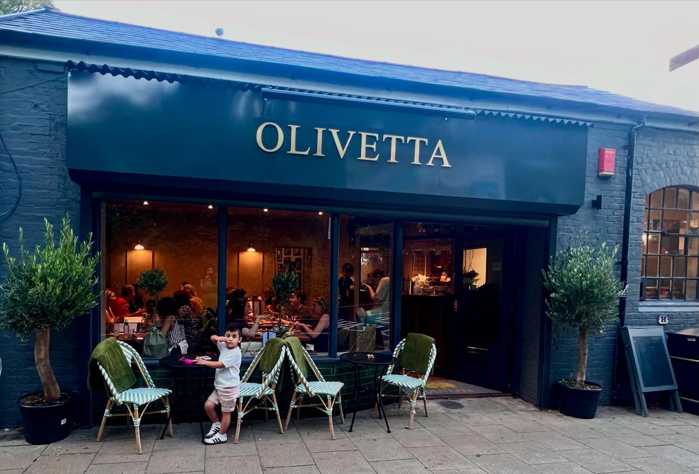 Olivetta Restaurant Exterior